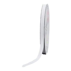 Creative Ideas Solid 3/8-Inch Grosgrain Ribbon, 50-Yard, White Item# GRO0308-029